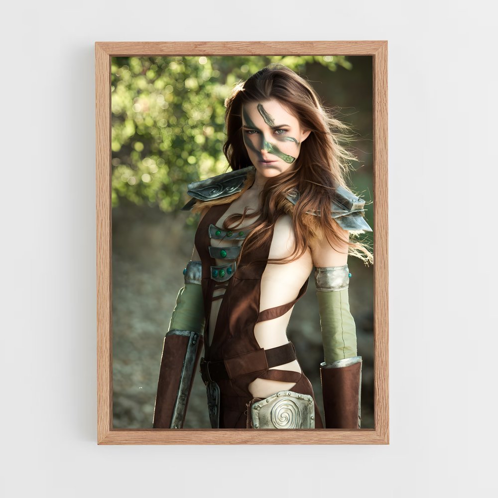 Poster Aela de the – affiche Skyrim (vue 4)